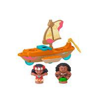 Disney Moana Moana & Mauis Canoe, Fisher-Price Little People Toddler Toys | Very