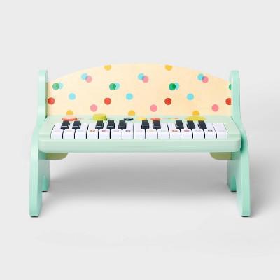 Piano - Gigglescape™: Musical Toy for Toddlers, Plays Music, Ages 3+, Includes Batteries, 7 Pieces, Stainless Steel & Wood : Target