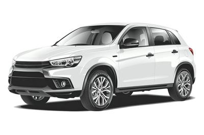Mitsubishi ASX 1st Generation/Outlander Sport 3rd Generation Car Window Shades (2010-Present) - Snap Shades