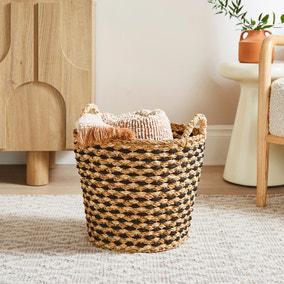 Maize Round Storage Basket | Dunelm