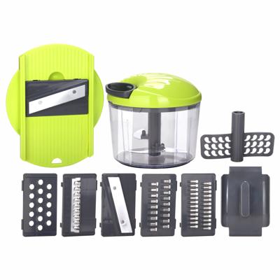 Twista 8-in-1 Chopper | Manual Food Chopper with Mandolin - Verimark