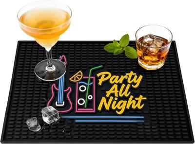 Amazon.com: ZJWZLG Bar Mat - Premium 18X12 Rubber Bar Mats for Countertop, Non-slip Dish Drying Pad & Bartender Mat with for Fast Drying, Ideal Bar T