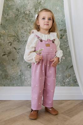 Blair Overall - Petite Heart Orchid – Jamie Kay AU