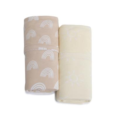 Bubba Blue Nordic Wrap 2 Pack Vanilla/Latte | Baby Bunting AU