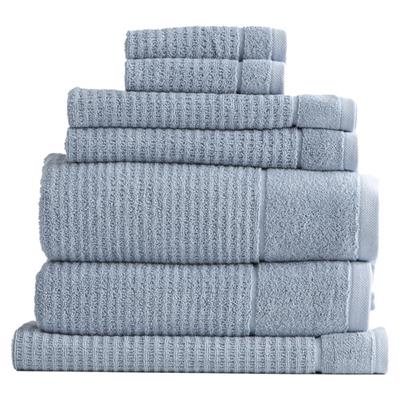 Chiswick Living 7 Piece Cambridge Cotton Bathroom Towel Set | Temple & Webster