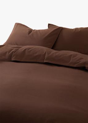 144TC Washed Cotton Duvet Cover Set | Woolworths