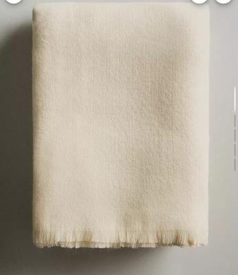 FRINGED DECORATIVE THROW