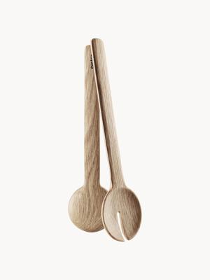 Oak Wood Salad Servers Eva Trio ❘ Westwing