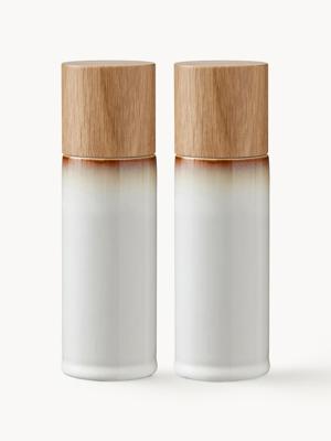 Salt and Pepper Mills Bitz with Wooden Lids, Set of 2 ❘ Westwing
