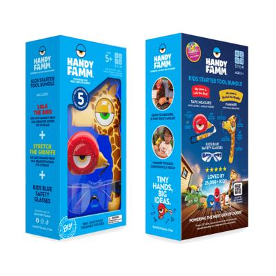 Kids Starter Tool Box | 3-Piece Set – Handy Famm
