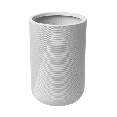 Garant Tall Gavin Planter, Weather-resistant, 14-in W x 22-in H x 14-in D, White