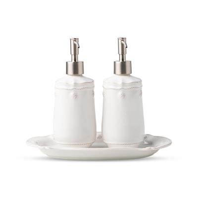 Berry & Thread Kitchen Set/3pc - Whitewash