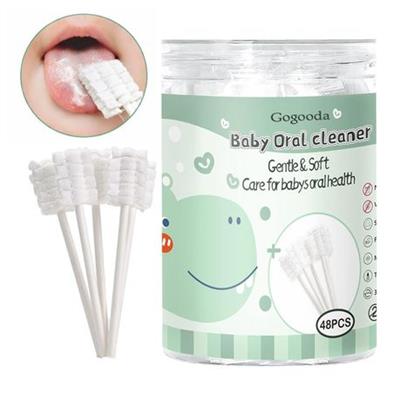 48 Pcs Disposable Baby Oral Cleaner Swabs Tongue Cleaning Soft Tip Newborn | Shop Today. Get it Tomorrow! | takealot.com