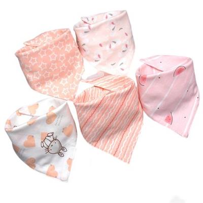 5pcs Saliva Towel Triangle Scarf Baby Bib Easy Clean Cute Gift Drooling | Shop Today. Get it Tomorrow! | takealot.com