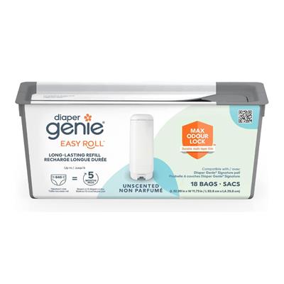 Recharge 18 Sacs pour Poubelle à Couches Diaper Genie