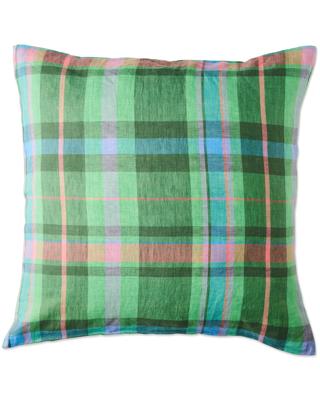 Jewel Of The Nile Tartan Linen European Pillowcases
      
      
       – Kip&Co
