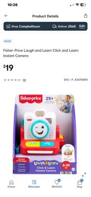 Click and Learn Camera