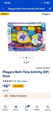 Playgro Bath Time Activity Gift Pack | BIG W