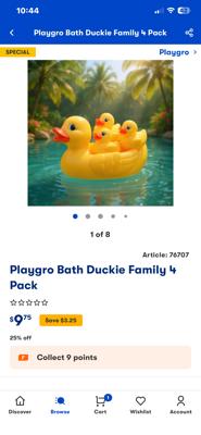 Playgro Bath Duckie Family 4 Pack | BIG W