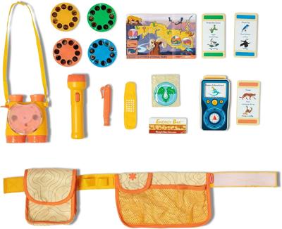 Amazon.com: Melissa & Doug Grand Canyon National Park Hiking Gear Play Set with Photo Disk Viewer Kids Pretend Play Hiking Gear, Childrens Belt and B