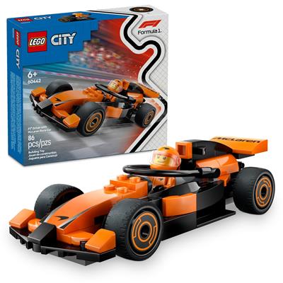 LEGO® City Le pilote de F1® avec la voiture de course McLaren