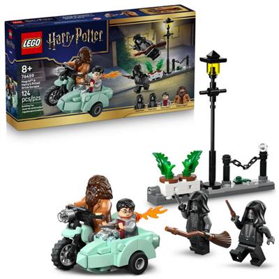 LEGO - Hagrid et Harry en moto