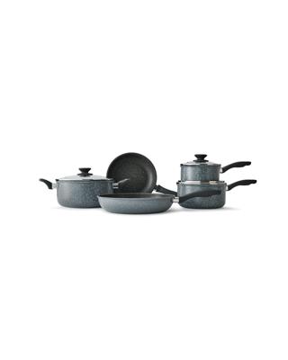 5 Piece Cookware Set - Stone Grey - Kmart