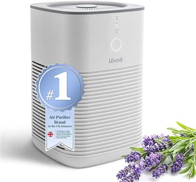 LEVOIT Air Purifier for Bedroom Home, Dual HEPA Filters with Aromatherapy Diffuser, Quiet Sleep Mode, Air Cleaner for Smoke, Allergies, Pet Dander, 10
