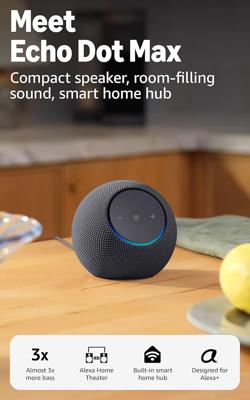 Amazon Echo Dot Max | Alexa Speaker | Graphite | Amazon