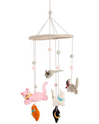 Meow Baby Felted Wool Mobile – Kip&Co