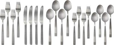 MASTER Chef 20pc Stainless Steel Flatware Set, Serves 4