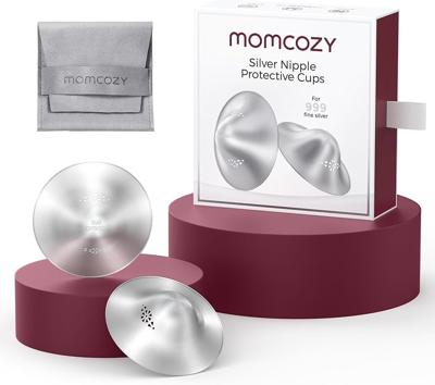 Amazon.com : Momcozy 999 Silver Nursing Cups Original Perforated Breathable Design, 999 Silver Nipple Cover for Breastfeeding Essential, Nipple Shield