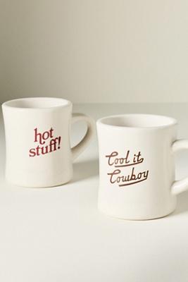 Alice & Wonder Stoneware Phrase Mug | AnthroHome