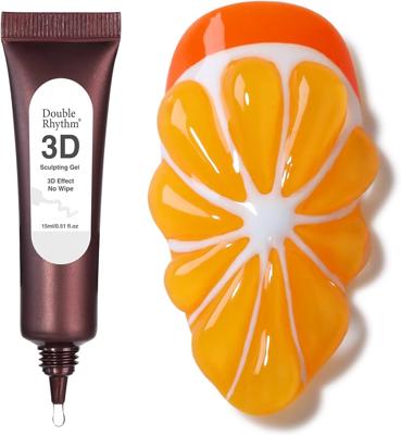 Amazon.com: Double Rhythm 0.5 Oz 3D Nail Gel Nail Art Sculpting Gel No Wipe Gel Polish for Nail Designs DIY Nail Art for Drawing, Molding, Sculpture a