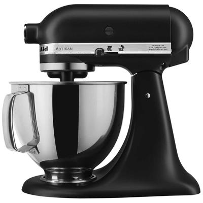 KitchenAid Artisan Stand Mixer 4.8L 5KSM150PSABM Black | ...