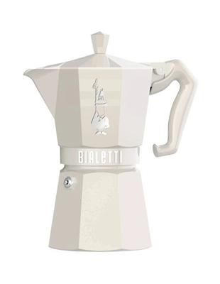 Bialetti Moka Exclusive 6 Cup in Cream | MYER