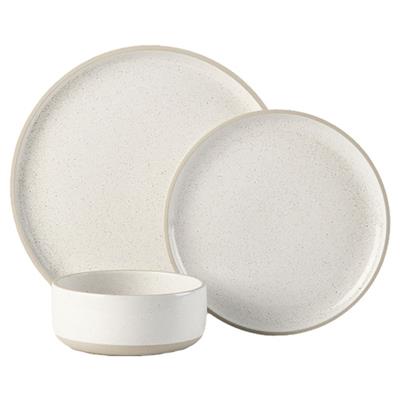 Hottie 12 Piece Lucie Stoneware Dinner Set | Temple & Webster