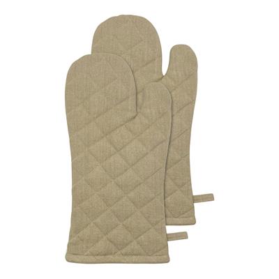 Eira Cotton-Blend Oven Mitts | Temple & Webster