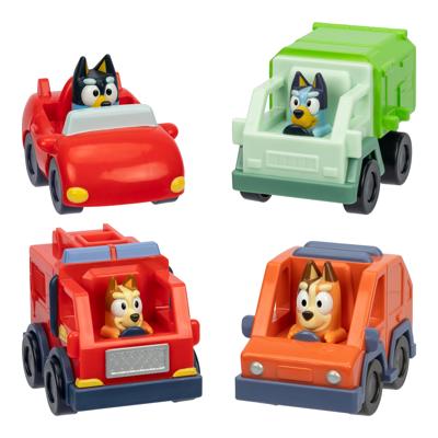 Bluey Mini Racers, Kids Vehicles for Ages 3-6, Character and Vehicle Collectibles - Walmart.com
