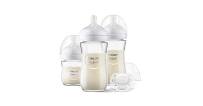 Avent Natural Response Newborn Glass Gift Set SCD878/11 | Philips