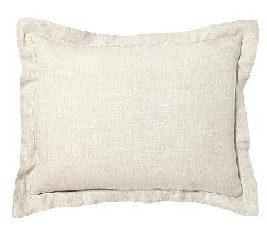 Belgian Flax Linen Sham, Flax, Standard, Set of 2