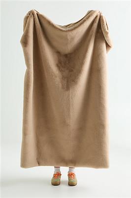 Sophie Faux Fur Throw Blanket