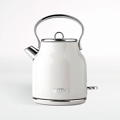 HADEN Heritage Ivory Electric Tea Kettle