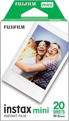 INSTAX mini instant film White Border, 20 shot Pack, suitable for all mini cameras and printers: Amazon.co.uk: Electronics & Photo