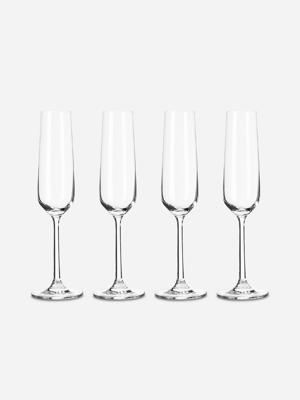 Guesthouse Champagne Crystal Glasses 4 Pack 250ml | Bash