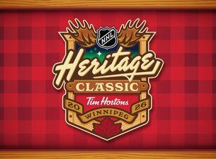 2026 Tim Hortons NHL Heritage Classic- Canadiens v Jets Tickets Oct 25, 2026 Winnipeg, MB | Ticketmaster