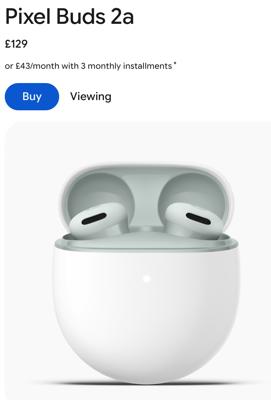 Google Pixel Buds 2a