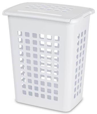 Sterilite Rectangular Laundry Hamper- White - Walmart.ca