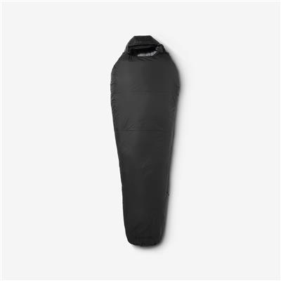Synthetic Sleeping Bag 5°C, MT 500 - Smoked black - Simond - Decathlon