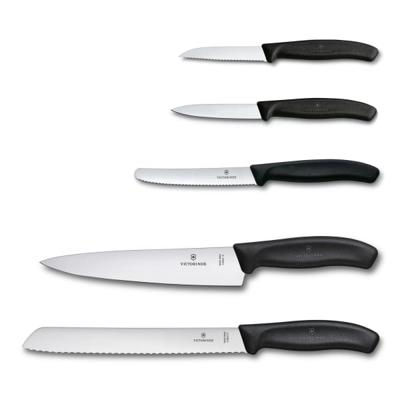 Victorinox Swiss Classic Black Kitchen Gift Box Set 5 Piece - Yuppiechef